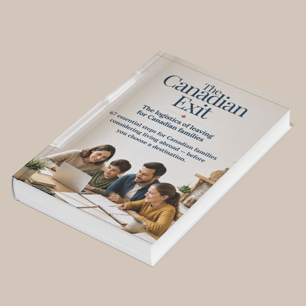 The Canadian Exit — Family Edition printed and worked through by hand
